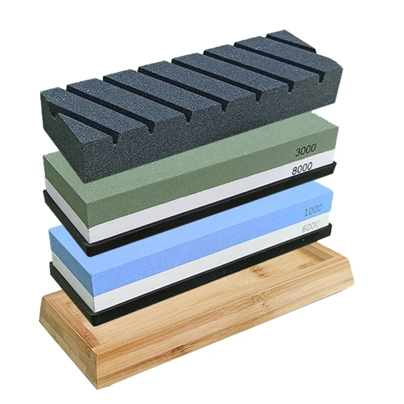 240 320 600 5000 8000 Grit Professional Knife Sharpener Sharpening for A Knife Stone Whetstone Honing Oilstone Water Oil Stones
240 320 600 5000 8000 Grit Professional Knife Sharpener Sharpening for A Knife Stone Whetstone Honing Oilstone Water Oil Stones