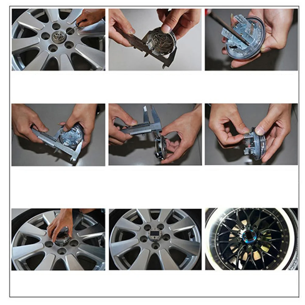 Solar Energy Flash Neon Cover Car Tire Lamp Rim Wheel Centre Hub for Decorating
Solar Energy Flash Neon Cover Car Tire Lamp Rim Wheel Centre Hub for Decorating