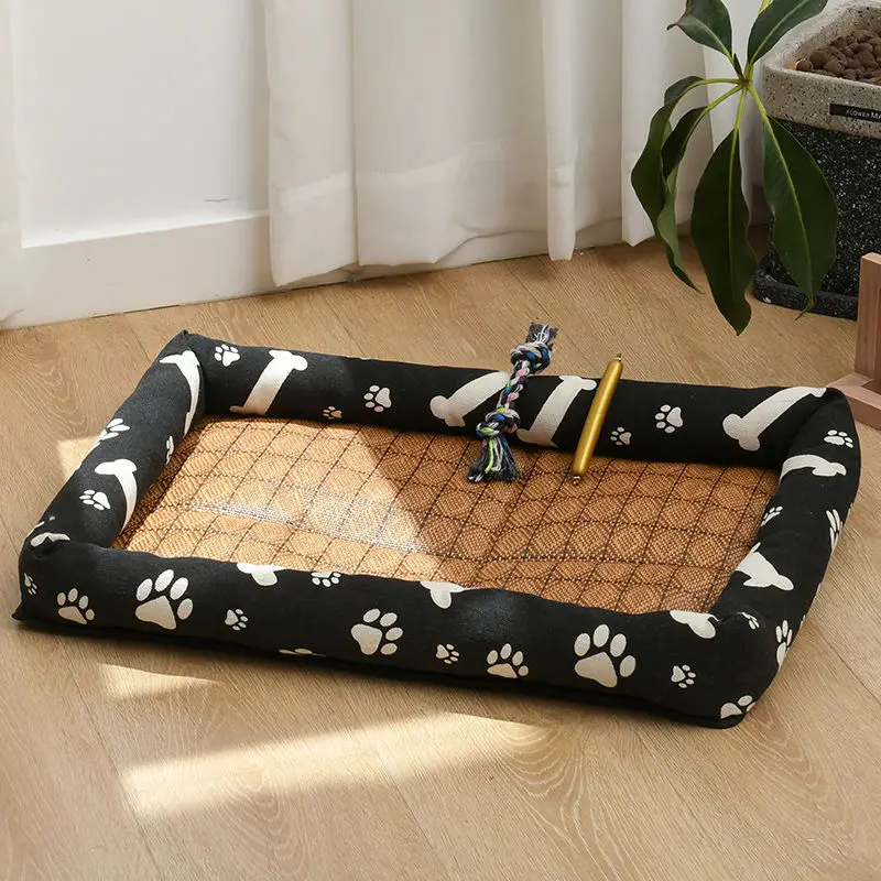 Summer cat kennel mat kennel large, medium and small dog Teddy pet ice bed dog mat four seasons universal
Summer cat kennel mat kennel large, medium and small dog Teddy pet ice bed dog mat four seasons universal