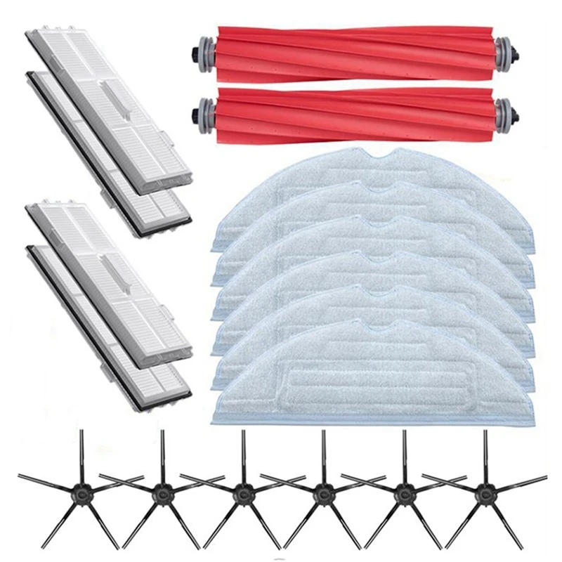 For Xiaomi Roborock S7 S70 S75 S7max T7S HEPA Filter Roller Brush Vacuum Cleaner Spare Parts Side Brush Mop Rag
For Xiaomi Roborock S7 S70 S75 S7max T7S HEPA Filter Roller Brush Vacuum Cleaner Spare Parts Side Brush Mop Rag