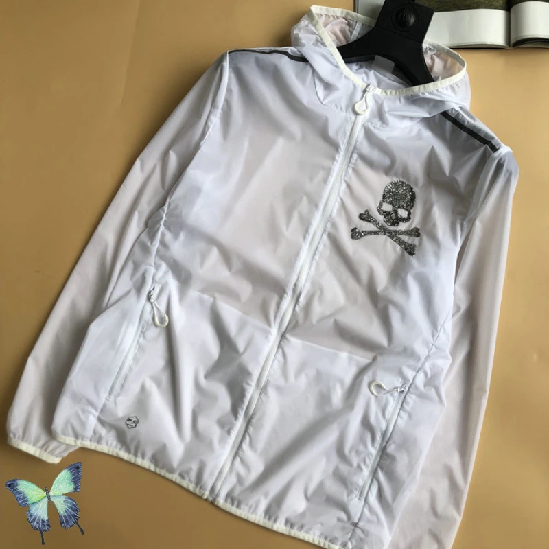 Air Conditioning Thin Zipper Skull Print MMJ Mastermind Japan Sun Protection Hoody Jacket
Air Conditioning Thin Zipper Skull Print MMJ Mastermind Japan Sun Protection Hoody Jacket