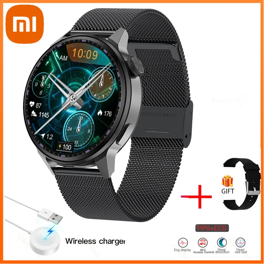 Женские Смарт-часы Xiaomi NFC, Bluetooth, звонки, GPS, датчик движения, женские часы, голосовой помощник, ЭКГ, Смарт-часы для Huawei, xiaomi
Женские Смарт-часы Xiaomi NFC, Bluetooth, звонки, GPS, датчик движения, женские часы, голосовой помощник, ЭКГ, Смарт-часы для Huawei, xiaomi