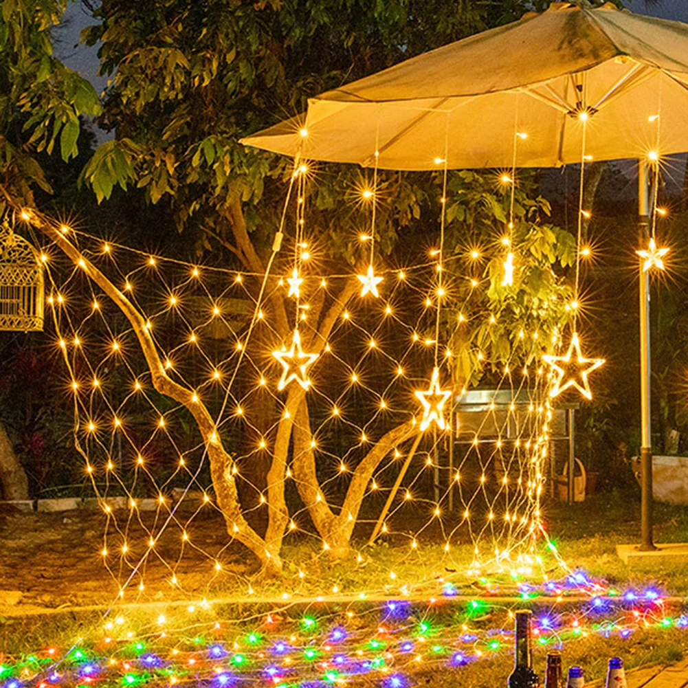 LED Solar Fairy String Net Mesh Light 8 Modes Waterproof Holiday Party Wedding Curtain Lamp Outdoor Garden Decorations Light
LED Solar Fairy String Net Mesh Light 8 Modes Waterproof Holiday Party Wedding Curtain Lamp Outdoor Garden Decorations Light