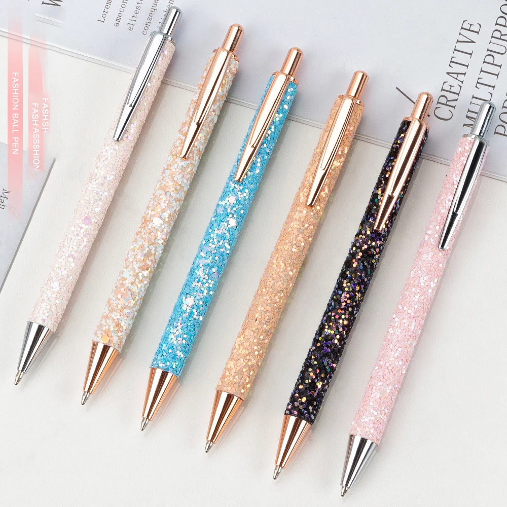 1 Piece Press Ballpoint Pen Luxury Cute Wedding Gold Metal Stationery School Office Supply High Quality Multicolored Pens
1 Piece Press Ballpoint Pen Luxury Cute Wedding Gold Metal Stationery School Office Supply High Quality Multicolored Pens