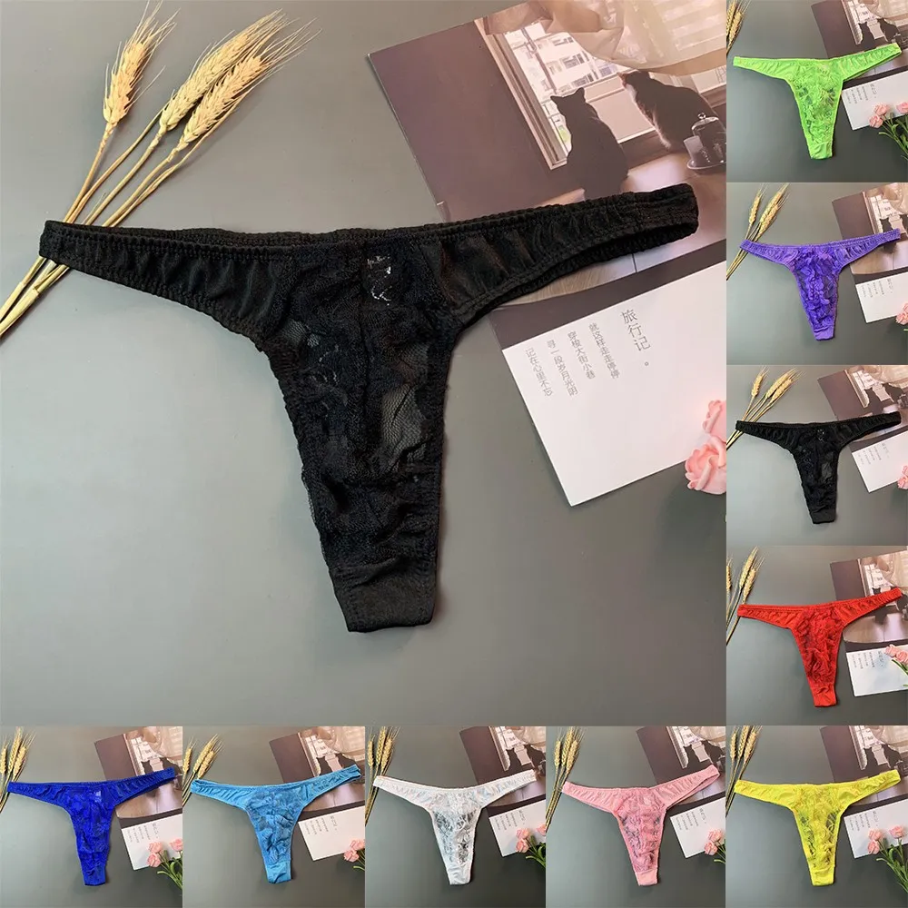 New Men Sexy Pouch Mesh Sheer Lace Briefs G-String Gay Underwear Elastic Lingerie Underpants For Sexy Men Breathable Underpants
New Men Sexy Pouch Mesh Sheer Lace Briefs G-String Gay Underwear Elastic Lingerie Underpants For Sexy Men Breathable Underpants