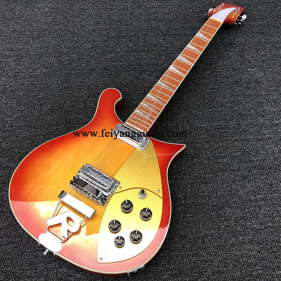 High-quality 6-string 12-string electric guitar, 660 guitar, red paint, Korean pickup truck, wooden body Lulu binding, postage
High-quality 6-string 12-string electric guitar, 660 guitar, red paint, Korean pickup truck, wooden body Lulu binding, postage