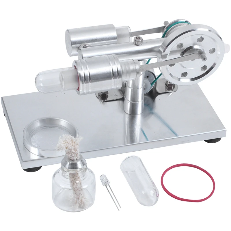 Hot Air Stirling Engine Experiment Model Power Generator Motor Educational Physic Steam Power Toy Design Gifts
Hot Air Stirling Engine Experiment Model Power Generator Motor Educational Physic Steam Power Toy Design Gifts
