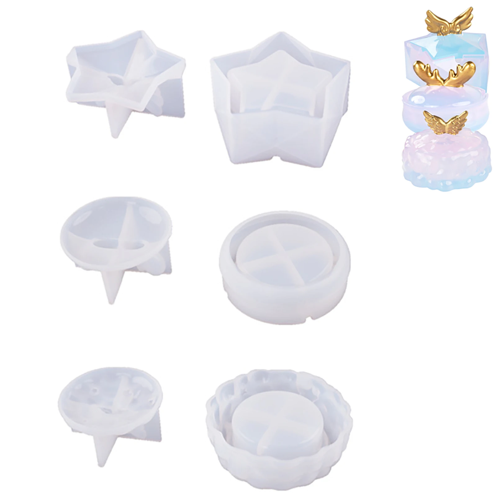 DIY Ashtray Silicone Mould Star Deer Epoxy Resin Casting Mould Candle Holder Jewelry Making Handcrafts Soap DIY Tools Kids Gifts
DIY Ashtray Silicone Mould Star Deer Epoxy Resin Casting Mould Candle Holder Jewelry Making Handcrafts Soap DIY Tools Kids Gifts