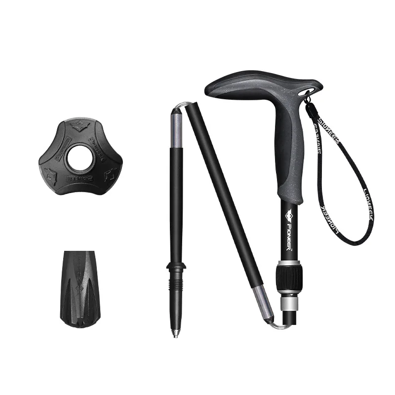1Pcs Walking Stick Carbon Fiber T Handle Walking Sticks Outdoor 5 Section Matte Ultralight Trekking Pole Hiking Cane for Camping
1Pcs Walking Stick Carbon Fiber T Handle Walking Sticks Outdoor 5 Section Matte Ultralight Trekking Pole Hiking Cane for Camping