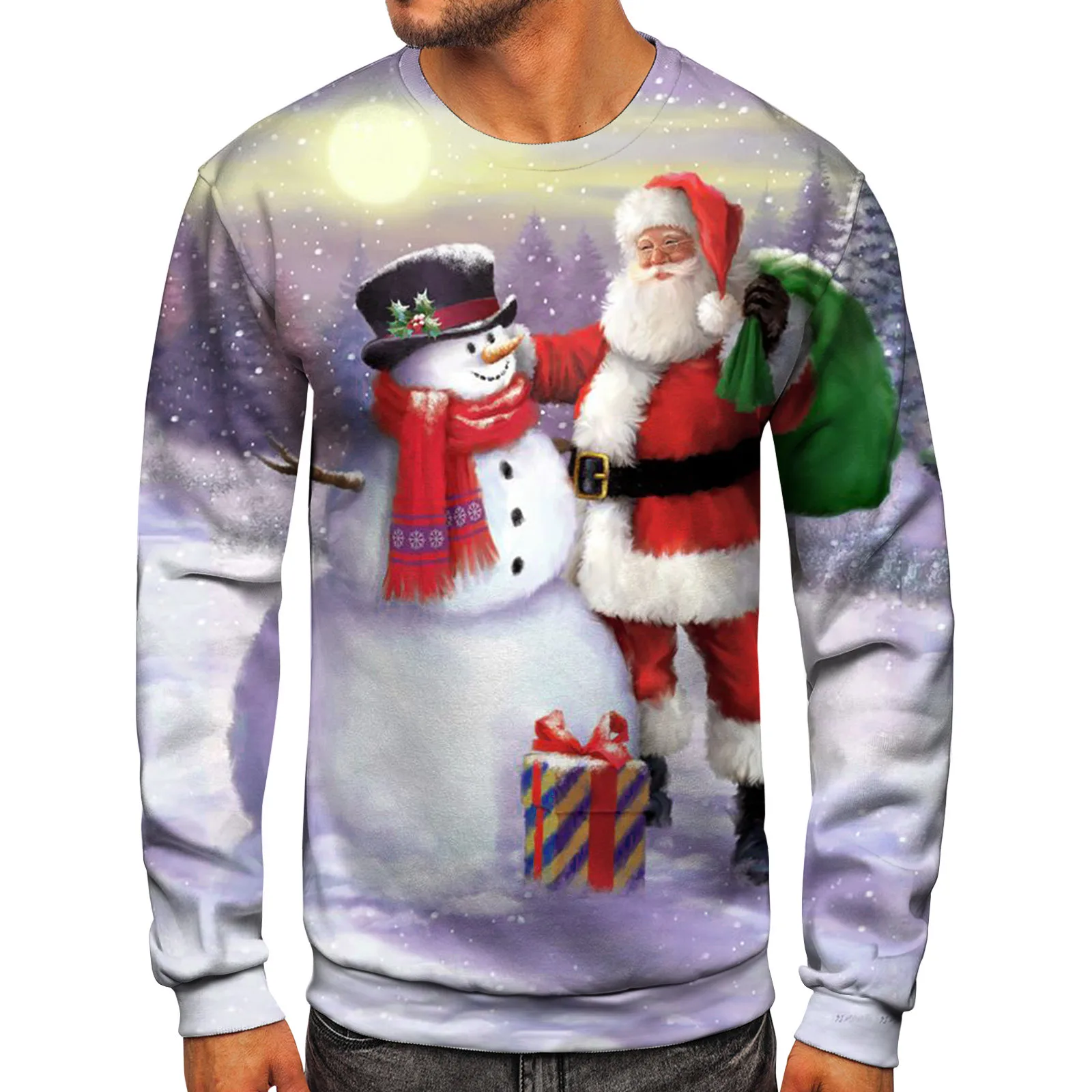 Men Sweatshirt Winter Autumn Casual O Neck Long Sleeve Christmas Snowman Printed Pullover Sweatshirt Top Vintage Clothes
Men Sweatshirt Winter Autumn Casual O Neck Long Sleeve Christmas Snowman Printed Pullover Sweatshirt Top Vintage Clothes