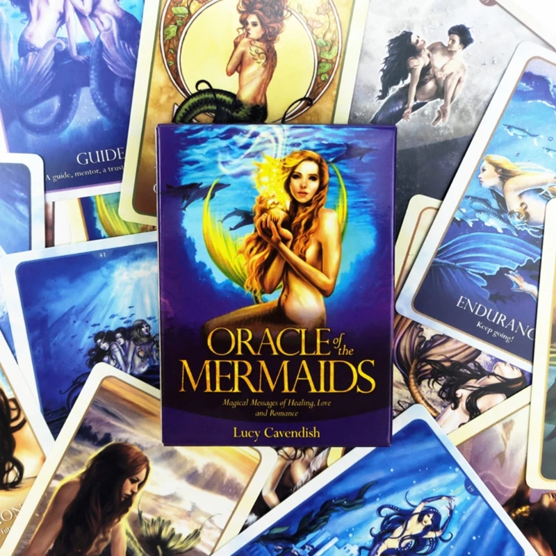 Oracle of the Mermaids 45-Card Deck Tarot Magical Messages of Healing Love & Romance Family Party Board Game
Oracle of the Mermaids 45-Card Deck Tarot Magical Messages of Healing Love & Romance Family Party Board Game
