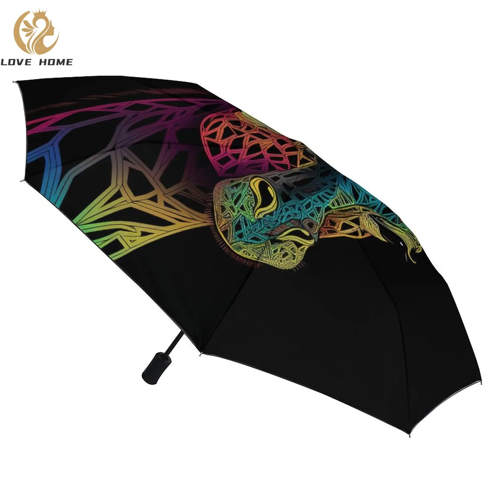 Giraffe 8 Ribs Auto Umbrella Line Art Neon Black Coat Umbrella Windproof Portable Umbrellas for Male Female 
Giraffe 8 Ribs Auto Umbrella Line Art Neon Black Coat Umbrella Windproof Portable Umbrellas for Male Female