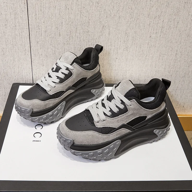 6cm Cow Genuine Leather Chunky Sneaker Winter Autumn Platform Wedge Sneakers Women Plush Warm Hidden Heel BreathableShoes
6cm Cow Genuine Leather Chunky Sneaker Winter Autumn Platform Wedge Sneakers Women Plush Warm Hidden Heel BreathableShoes