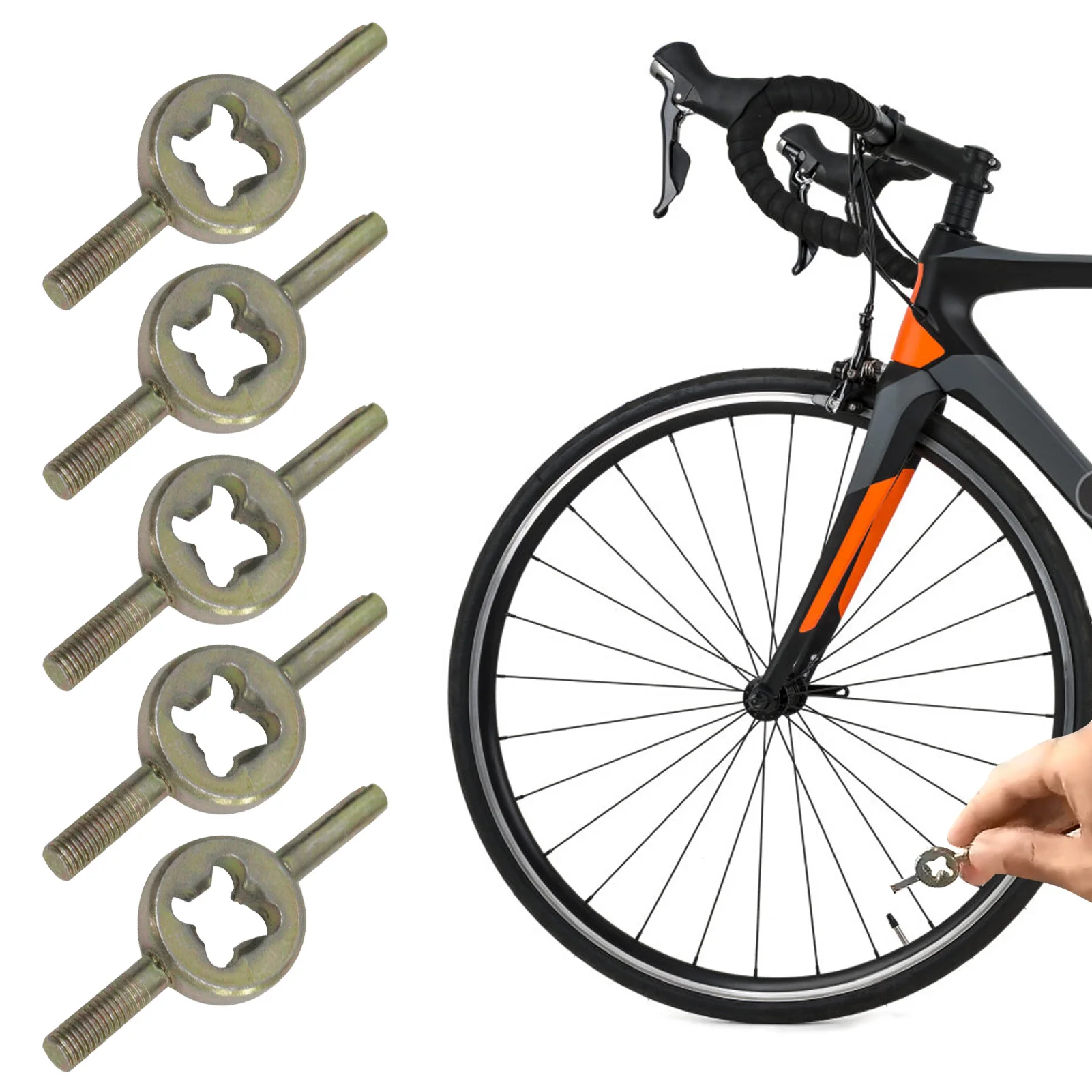 Tire Valve Stem Tool Remover 5PCS Valve Stem Removers Valve Stem Removal Tool For Mountain Bike Car Motorbike Road Bike
Tire Valve Stem Tool Remover 5PCS Valve Stem Removers Valve Stem Removal Tool For Mountain Bike Car Motorbike Road Bike