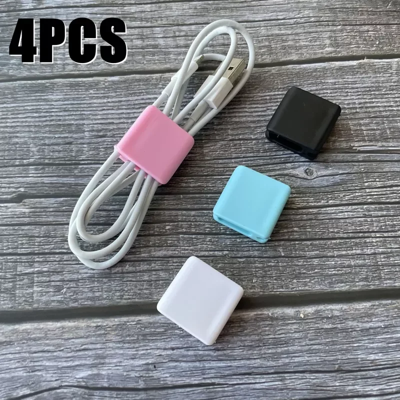 4PCS Universal Cable Wire Storage Clip Desk Tidy Organizer Cable Winder Portable Wired Earphone Data Cord Storage Buckle Clip
4PCS Universal Cable Wire Storage Clip Desk Tidy Organizer Cable Winder Portable Wired Earphone Data Cord Storage Buckle Clip