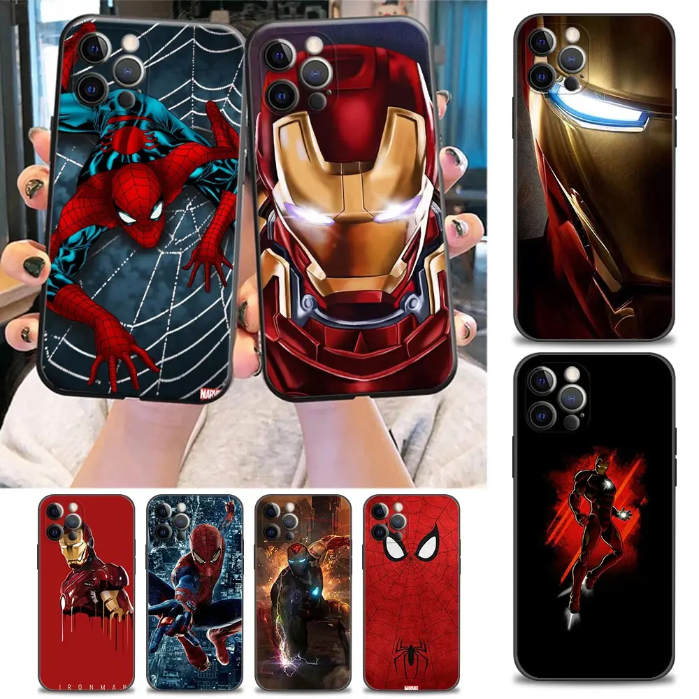 Phone Case for iPhone 11 12 13 14 Pro Plus 7 8 SE XR XS Max 6 6s Plus Case Soft Silicone Cover Marvel Spiderman iron man
Phone Case for iPhone 11 12 13 14 Pro Plus 7 8 SE XR XS Max 6 6s Plus Case Soft Silicone Cover Marvel Spiderman iron man