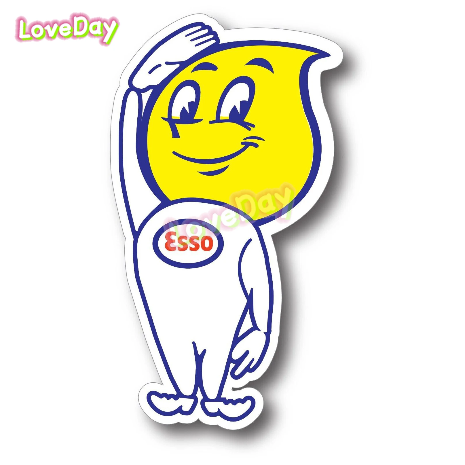 Наклейка-стикер ESSO Gasolines с логотипом: «Поставь тигра в свой бак» (Сделано в США). Виниловая наклейка на окно автомобиля, ноутбук, стену. Мультяшные автомобильные наклейки.
Наклейка-стикер ESSO Gasolines с логотипом: «Поставь тигра в свой бак» (Сделано в США). Виниловая наклейка на окно автомобиля, ноутбук, стену. Мультяшные автомобильные наклейки.