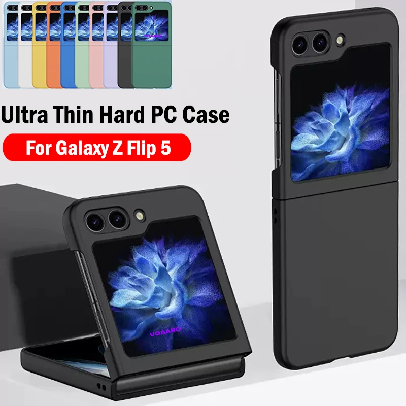 Coque Funda for Samsung Galaxy Z Flip 5 Case Ultra Thin & Light Hard PC Protective Cover for Samsung Z Flip5 Flip 4 3 Case Capa
Coque Funda for Samsung Galaxy Z Flip 5 Case Ultra Thin & Light Hard PC Protective Cover for Samsung Z Flip5 Flip 4 3 Case Capa