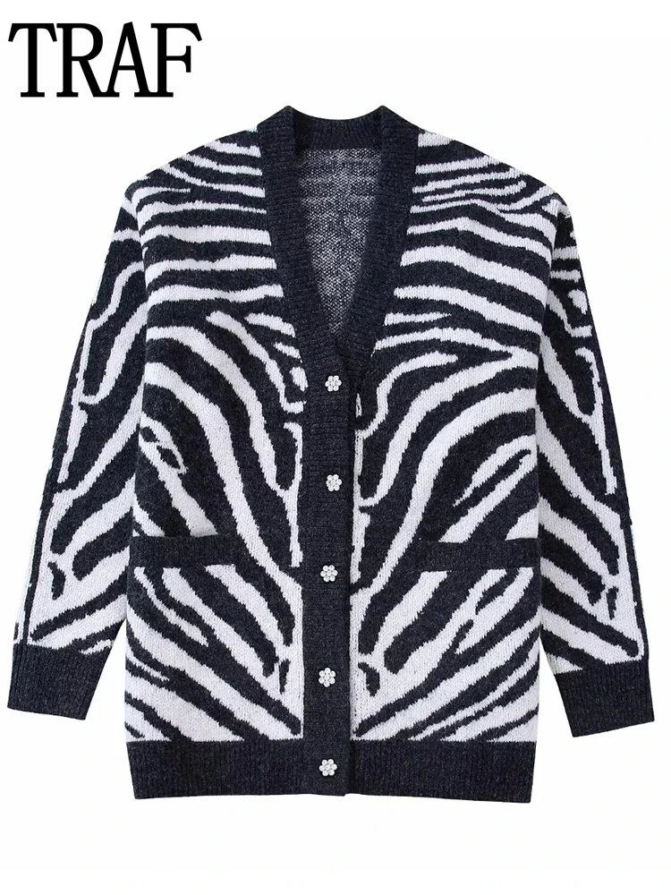 Женский вязаный кардиган на пуговицах, с длинным рукавом
Женский вязаный кардиган на пуговицах, с длинным рукавом