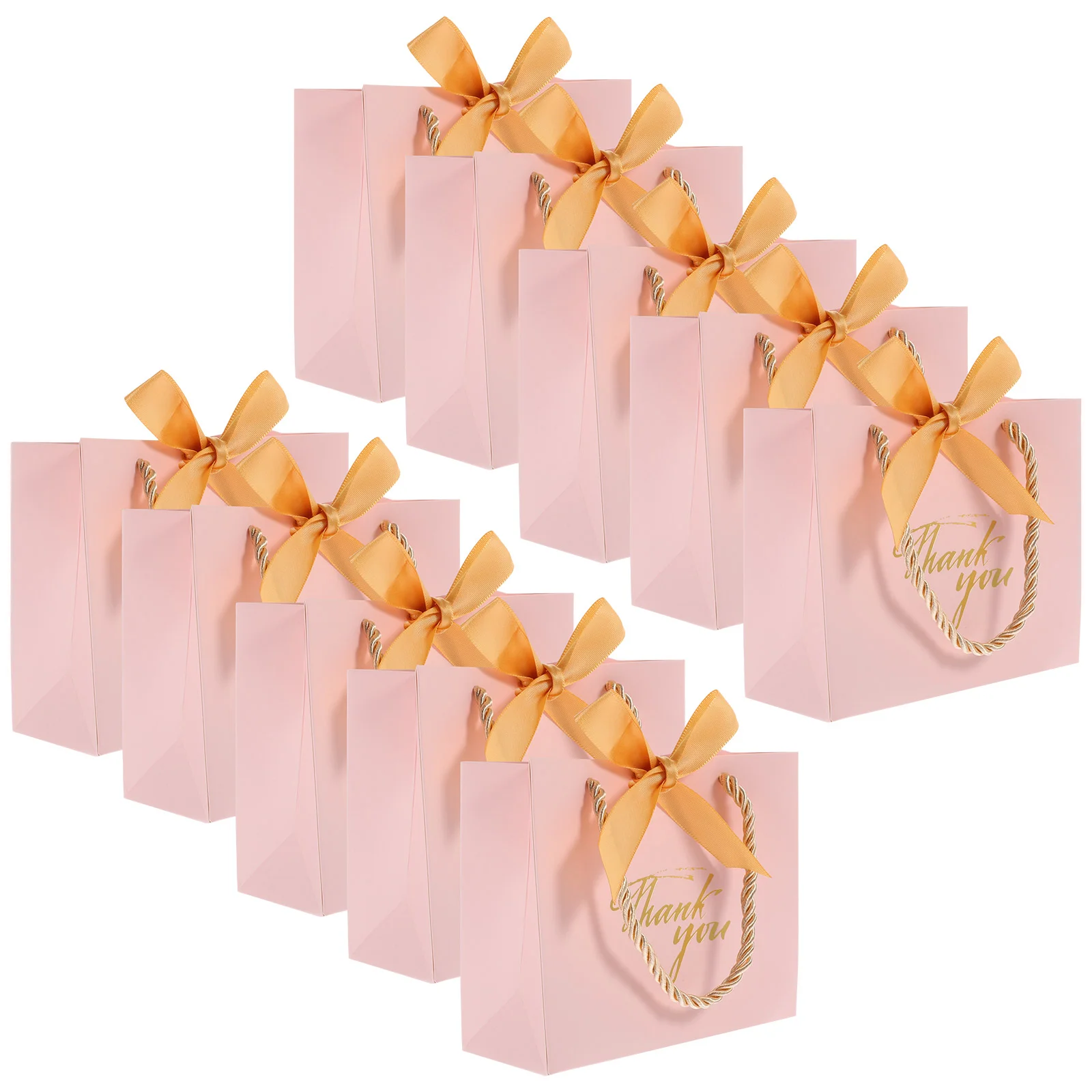 

12 Pcs Tote Present Pouch Candy Bags Party Favors Wedding Gift Handles The Storage Goodies Ribbon Bridesmaid