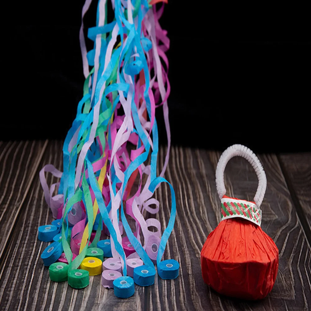 12 Pcs Hand Throwing Ribbons Streamer Paper Streamers Confetti Party Colorful Wedding
12 Pcs Hand Throwing Ribbons Streamer Paper Streamers Confetti Party Colorful Wedding