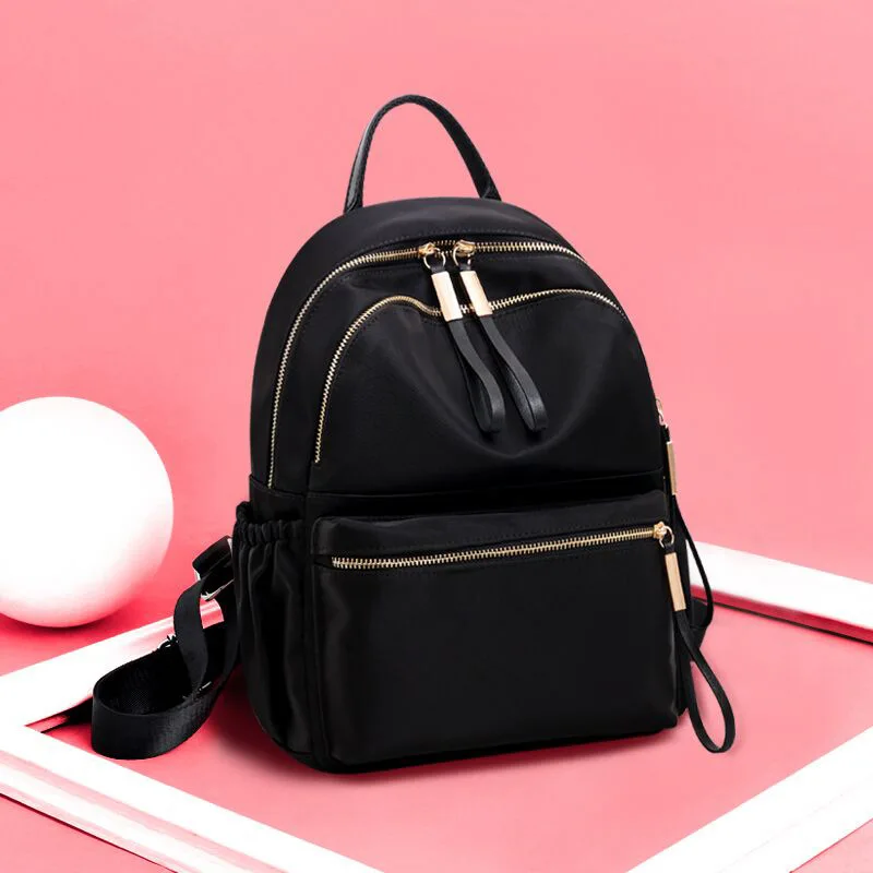 Oxford cloth ladies backpack 2022 new Korean version of the tide fashion solid colour nylon shoulder backpack female
Oxford cloth ladies backpack 2022 new Korean version of the tide fashion solid colour nylon shoulder backpack female