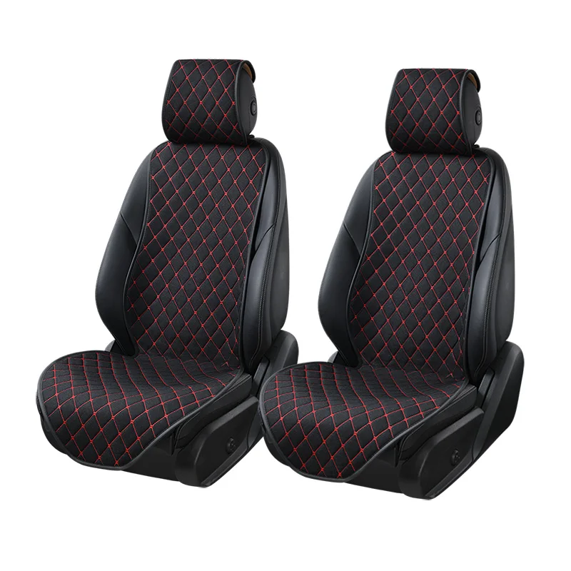 1Pair/2pcs Flax Car Seat Cover Breathable Comfortable Front Seat Cushion Backrest Linen Anti-slip Auto Interior Protector New
1Pair/2pcs Flax Car Seat Cover Breathable Comfortable Front Seat Cushion Backrest Linen Anti-slip Auto Interior Protector New