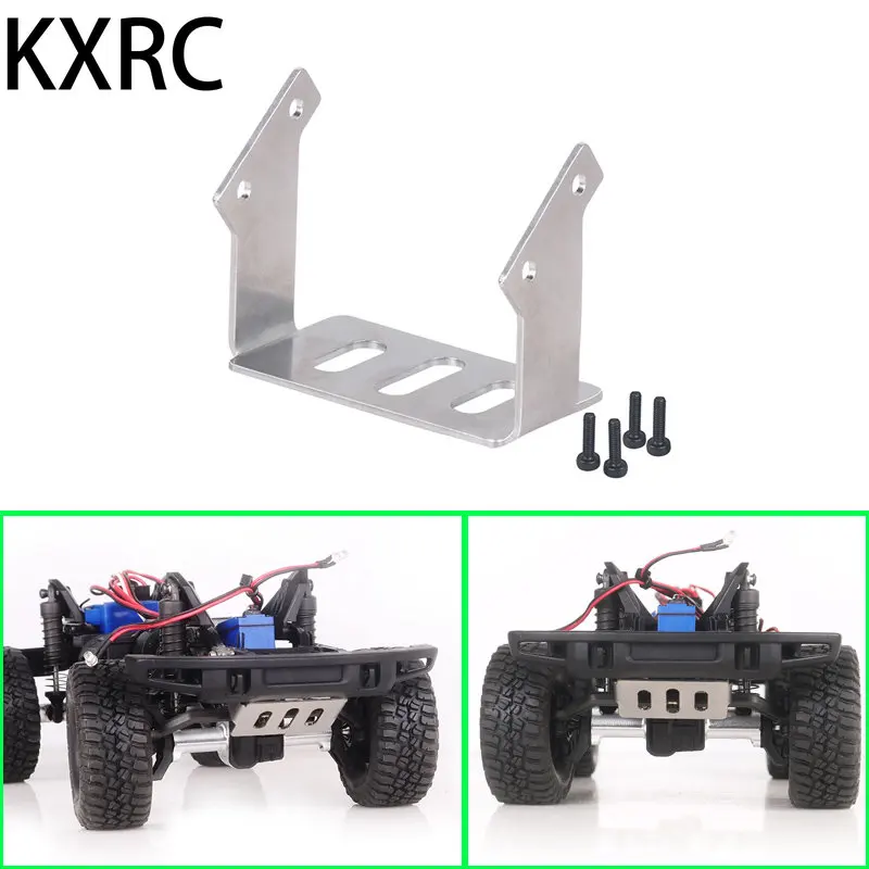 Передний бампер KXRC TRX4M из нержавеющей стали, защита шасси, аксессуары для 1/18 радиоуправляемого гусеничного автомобиля, Traxxas TRX4-M, детали для обновления бронко
Передний бампер KXRC TRX4M из нержавеющей стали, защита шасси, аксессуары для 1/18 радиоуправляемого гусеничного автомобиля, Traxxas TRX4-M, детали для обновления бронко