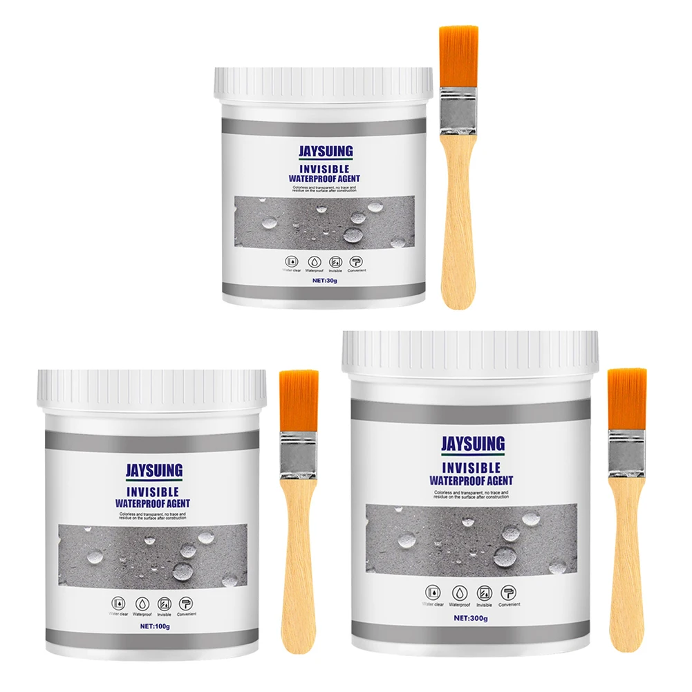 Home Roof Bathroom Waterproof Invisible Paste Sealant Mighty Paste Polyurethane Glue With Brush Tile Trapping Repair Glue
Home Roof Bathroom Waterproof Invisible Paste Sealant Mighty Paste Polyurethane Glue With Brush Tile Trapping Repair Glue