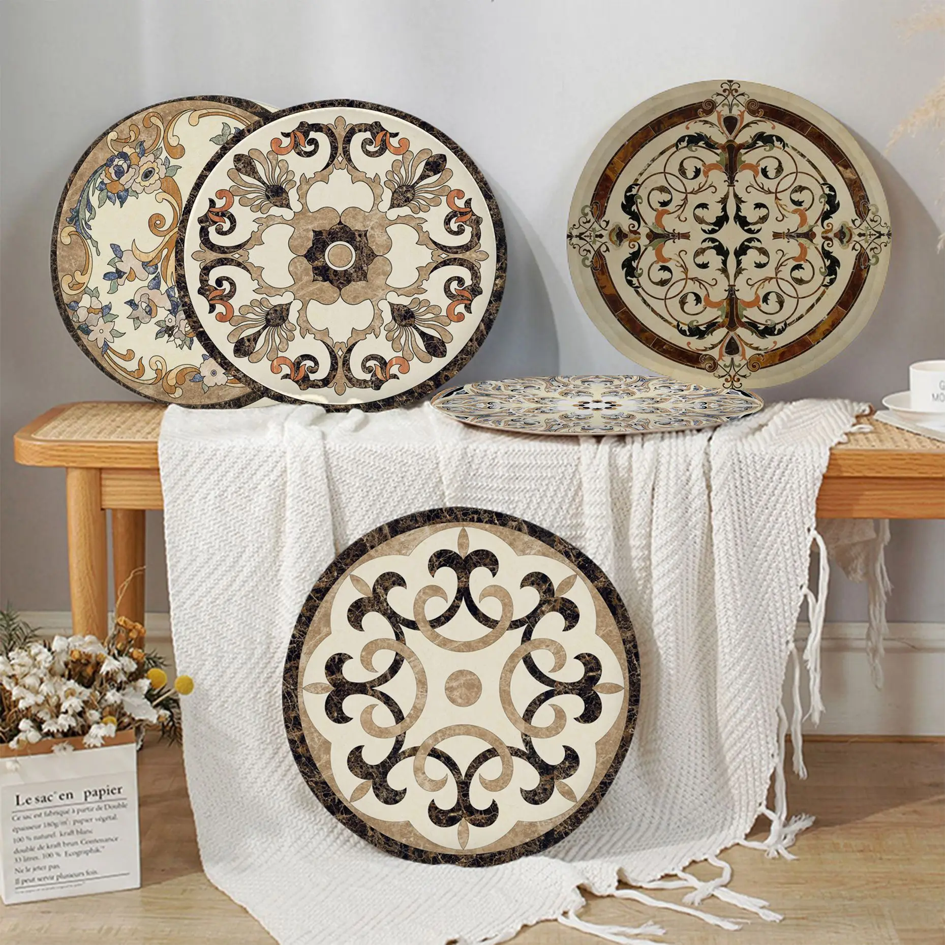 Art Medallion Floral Patterns Marble Four Seasons Seat Cushion Office Dining Stool Pad Sponge Sofa Mat Non-Slip Chair Cushions
Art Medallion Floral Patterns Marble Four Seasons Seat Cushion Office Dining Stool Pad Sponge Sofa Mat Non-Slip Chair Cushions