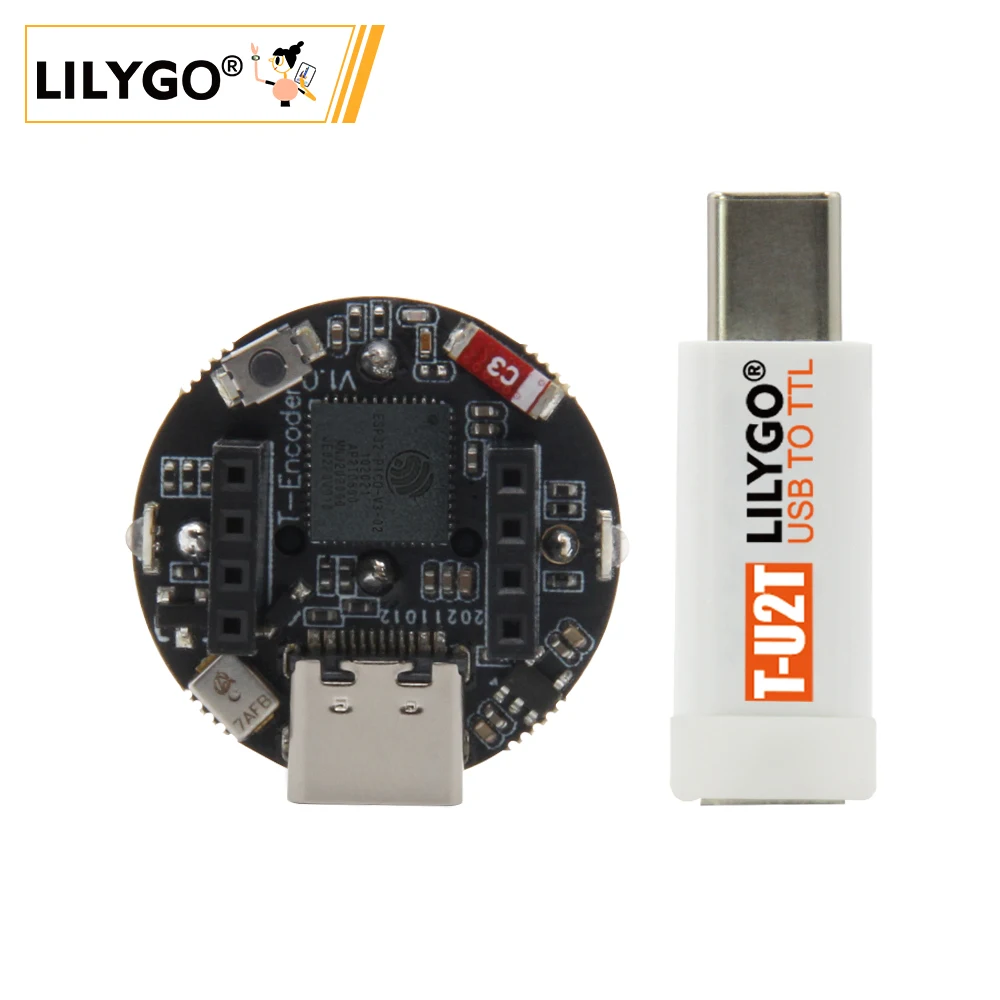 LILYGO® TTGO T-Encoder ESP32 Wireless Module RGB LED Ring Encoder T-U2T Downloader WiFi Bluetooth Programming Development Board
LILYGO® TTGO T-Encoder ESP32 Wireless Module RGB LED Ring Encoder T-U2T Downloader WiFi Bluetooth Programming Development Board