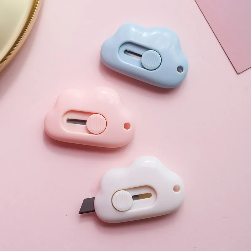 Cute Rabbit Cloud Color Mini Portable Utility Knife Paper Cutter Cutting Paper Razor Blade Office Stationery Cutting Supplies
Cute Rabbit Cloud Color Mini Portable Utility Knife Paper Cutter Cutting Paper Razor Blade Office Stationery Cutting Supplies