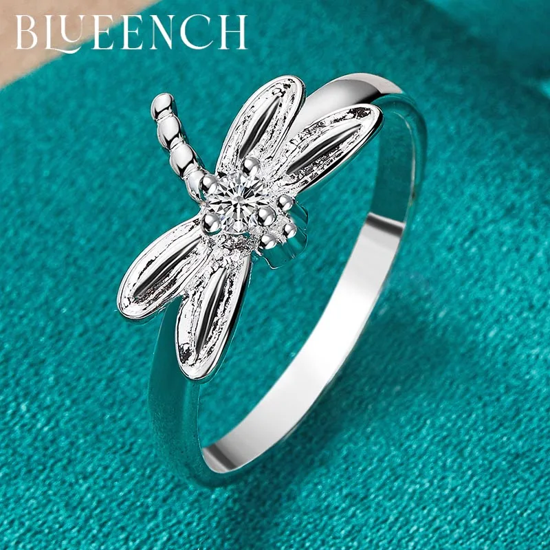 Blueench 925 Sterling Silver Dragonfly Ring for Women Proposal Wedding Party Fashion Glamour Jewelry
Blueench 925 Sterling Silver Dragonfly Ring for Women Proposal Wedding Party Fashion Glamour Jewelry