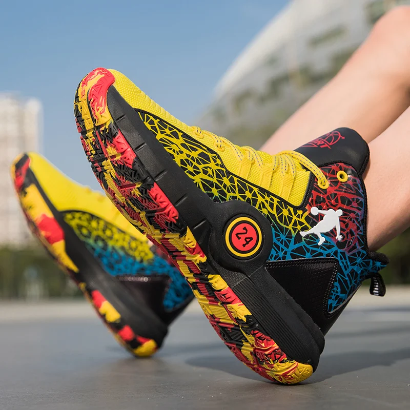 2021 New Men Sneakers High Quality Basketball Shoes for Men Soft Bottom and Non-slip Men Sport Shoes Footwear Athletic Trainers
2021 New Men Sneakers High Quality Basketball Shoes for Men Soft Bottom and Non-slip Men Sport Shoes Footwear Athletic Trainers