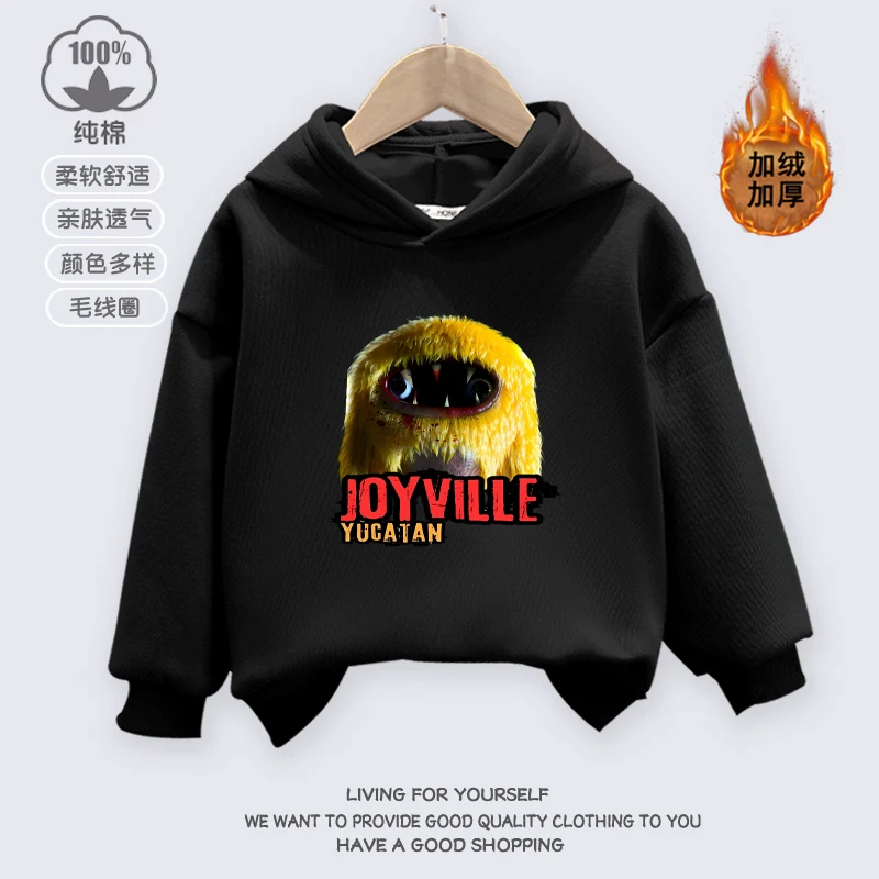 Худи Joyville Wooly Bully, свитшоты, милые пуловеры в стиле Харадзюку с длинным рукавом, уличные топы для детей
Худи Joyville Wooly Bully, свитшоты, милые пуловеры в стиле Харадзюку с длинным рукавом, уличные топы для детей