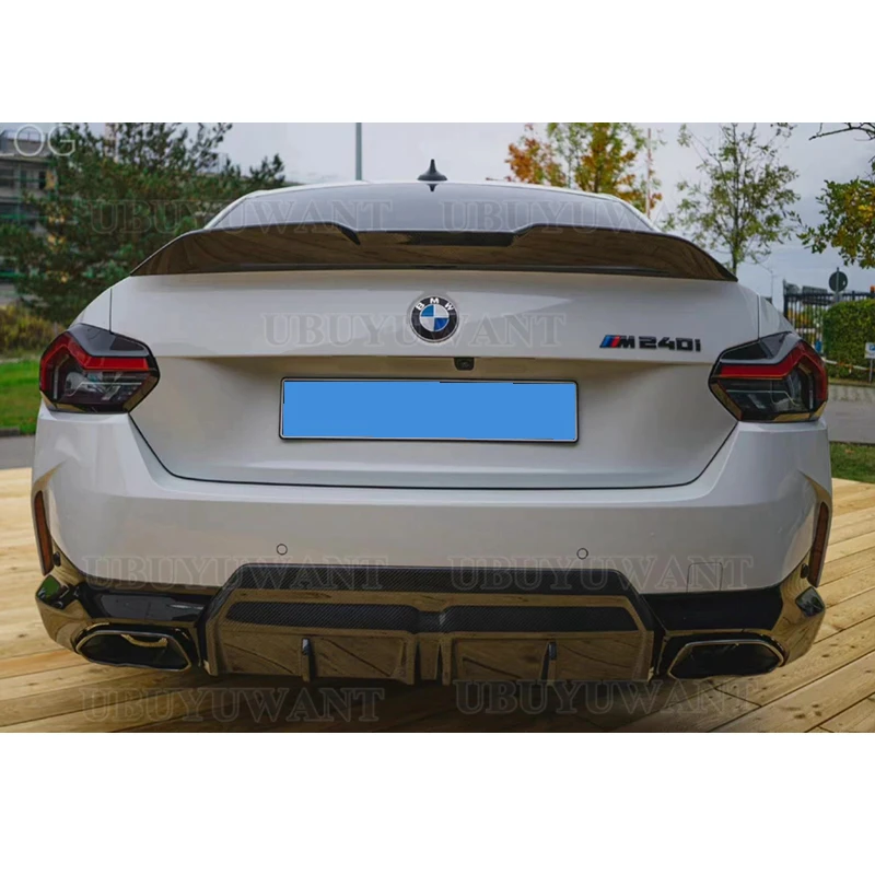 Для BMW 2 серии G42 M235i M240i Coupe 2022 + Автомобильный высококачественный материал из углеродного волокна МП стиль задний спойлер
Для BMW 2 серии G42 M235i M240i Coupe 2022 + Автомобильный высококачественный материал из углеродного волокна МП стиль задний спойлер