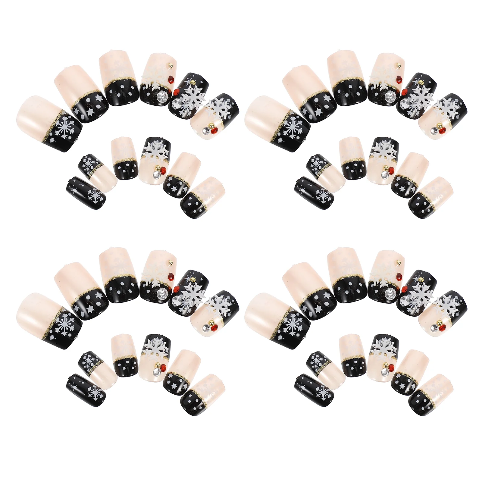 48pcs Christmas Full Cover Nails Adhesive Artificial Nails Adhesive Fake Nails
48pcs Christmas Full Cover Nails Adhesive Artificial Nails Adhesive Fake Nails