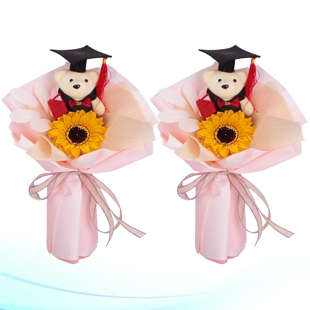 G2pcs raduation Artificial Sunflower Bouquet Graduation Photo Booth Props Graduation Table Centerpieces Floral Arrangements
G2pcs raduation Artificial Sunflower Bouquet Graduation Photo Booth Props Graduation Table Centerpieces Floral Arrangements
