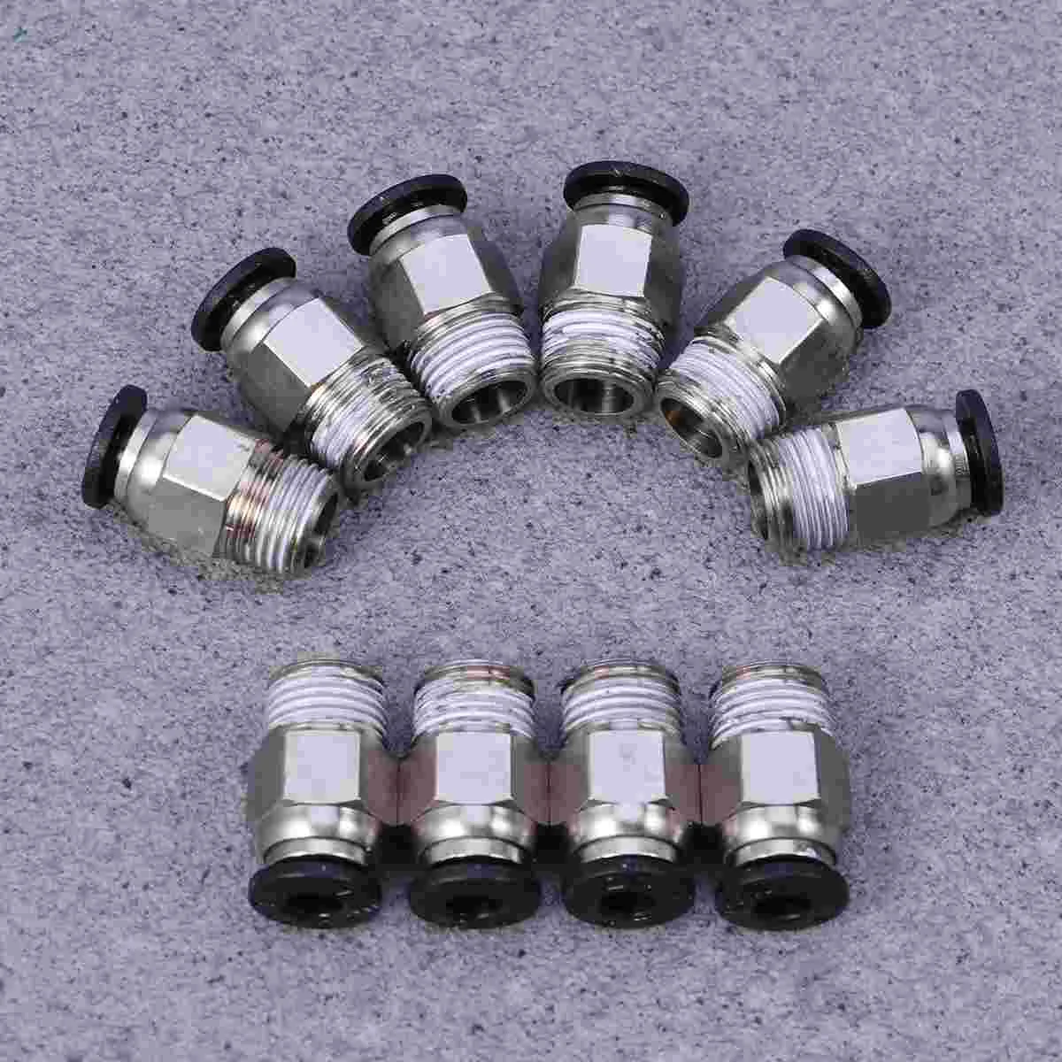 

Tube Bowden Connector Push 3D Straight Ptfe Male Pneumatic Fitting M10 Pc4 Extruder Tubing Pefe Coupler Connect Fittings Thread