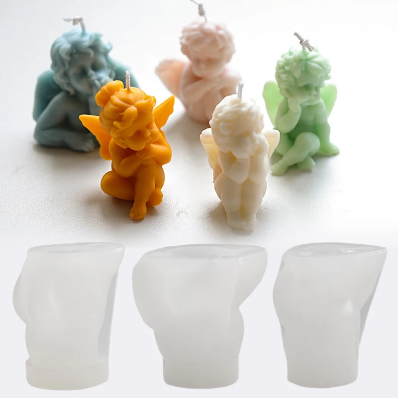 1Pc 3D Cute Angel Silicone Mould Soap Resin Mold Scented Candle Ornament Mold Diy Fondant Cake Chocolate Mold Clay Supplies
1Pc 3D Cute Angel Silicone Mould Soap Resin Mold Scented Candle Ornament Mold Diy Fondant Cake Chocolate Mold Clay Supplies