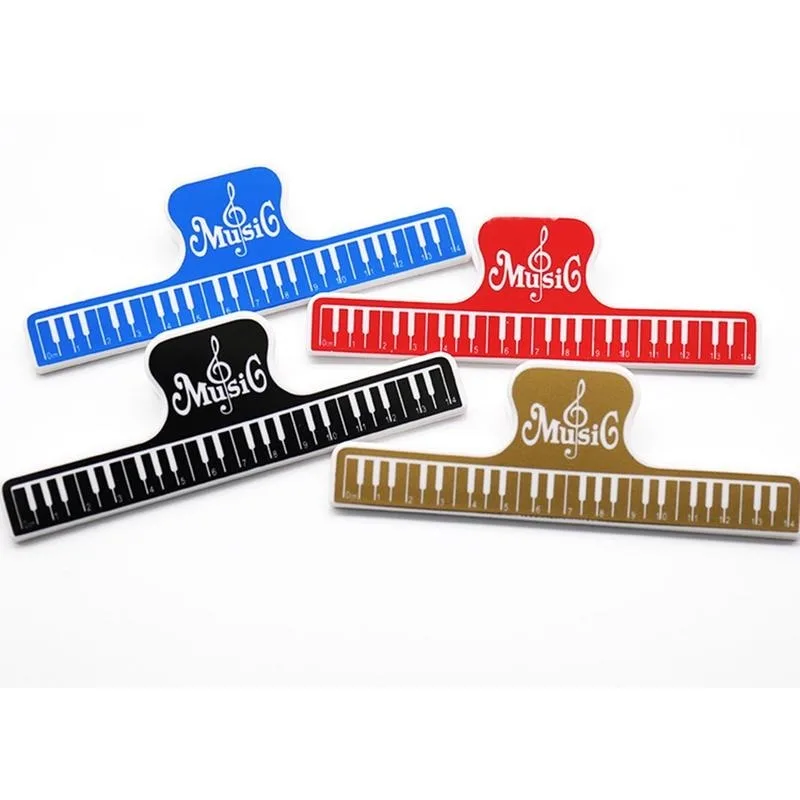 2PCS 15cm ABS Music Sheet Clip Book Holder Music Score Fixed Clips for Piano Guitar Violin Viola Cello Performance Practice
2PCS 15cm ABS Music Sheet Clip Book Holder Music Score Fixed Clips for Piano Guitar Violin Viola Cello Performance Practice