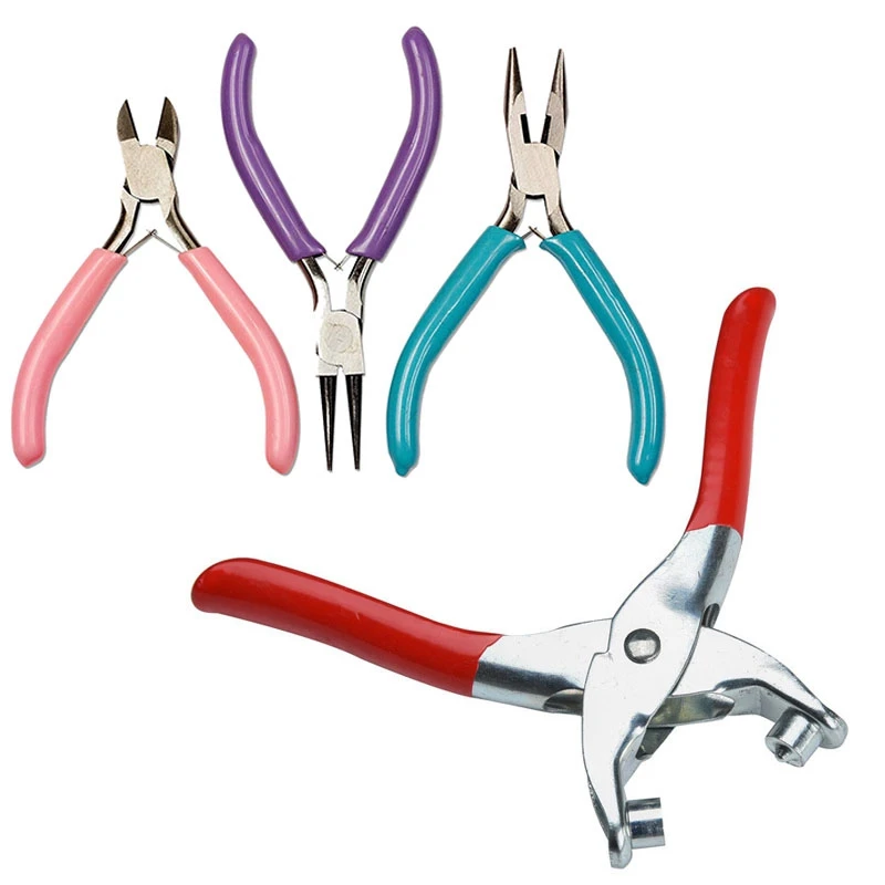 Hole Punch Hand Pliers Rivets Pliers And Rivet Punching With 3Pcs Pliers Chain Nose Plier Cutter Plier Round Nose Plier
Hole Punch Hand Pliers Rivets Pliers And Rivet Punching With 3Pcs Pliers Chain Nose Plier Cutter Plier Round Nose Plier