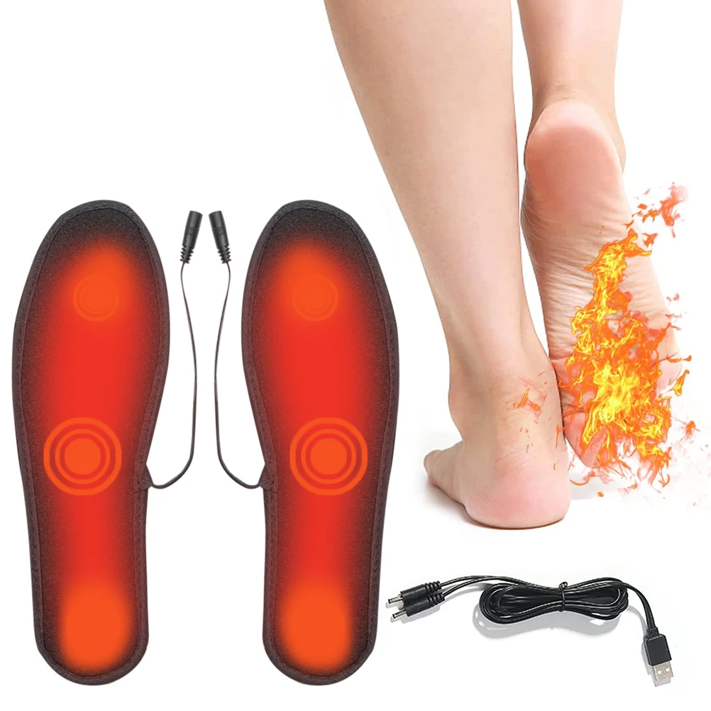 Electric Heated Insoles USB Heating Winter Foot Warmers 39-44 Size for Men Women Skiing Ice Fishing Hiking Work
Electric Heated Insoles USB Heating Winter Foot Warmers 39-44 Size for Men Women Skiing Ice Fishing Hiking Work