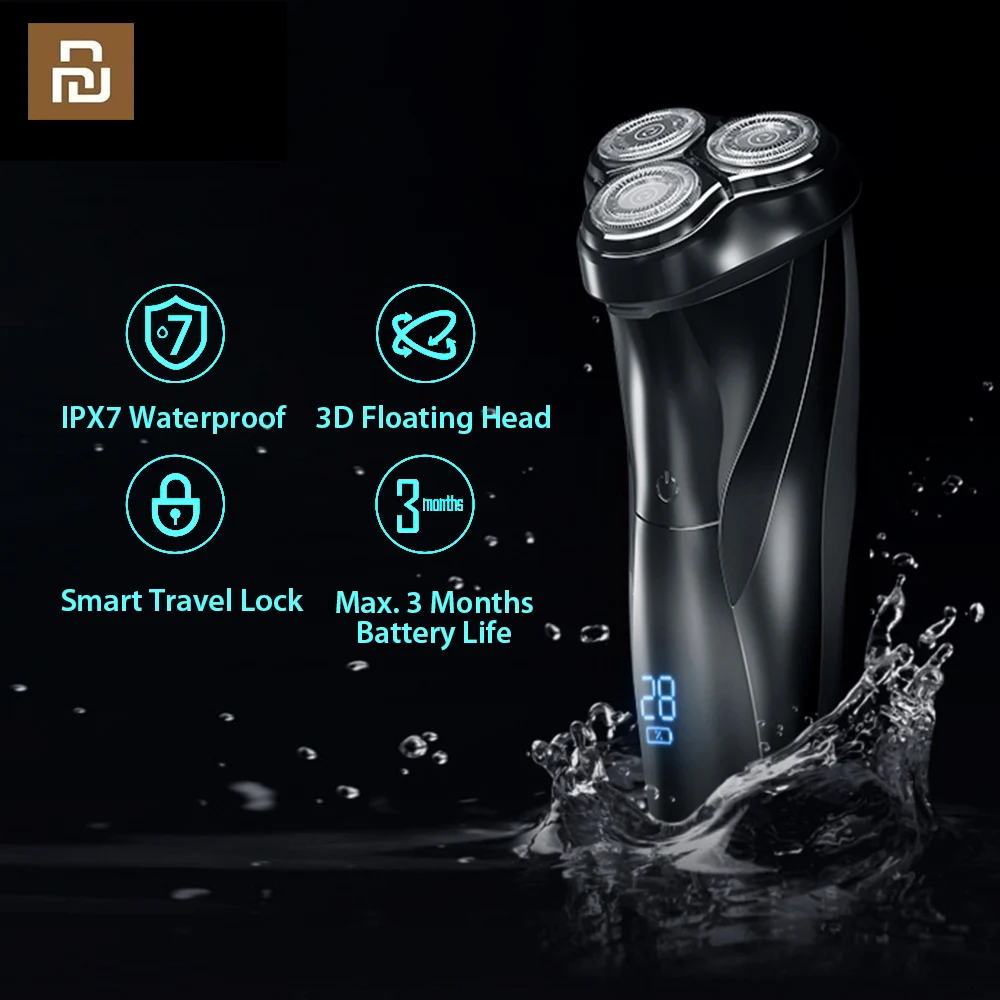 Электрическая бритва xiaomi Youpin Enchen blackstone 3, мужские электрические бритвы, 3D машинка для бритья, беспроводной триммер для бороды
Электрическая бритва xiaomi Youpin Enchen blackstone 3, мужские электрические бритвы, 3D машинка для бритья, беспроводной триммер для бороды