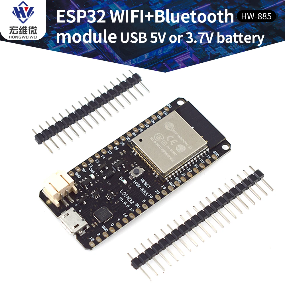 esp32 wemos d1mini V1.0.0-ESP32 Wifi and Bluetooth-compatible Module Development Board CP2104 with ESP32-WROOM-32 for LOLIN32
esp32 wemos d1mini V1.0.0-ESP32 Wifi and Bluetooth-compatible Module Development Board CP2104 with ESP32-WROOM-32 for LOLIN32