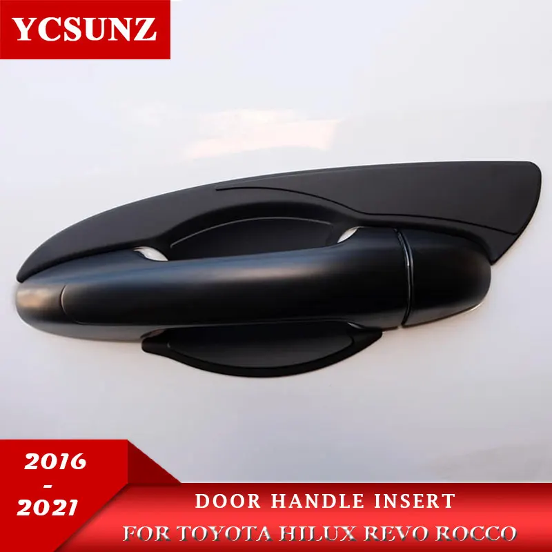 ABS Door Handle Inner Trims For Toyota Hilux Revo Rocco 2016 2017 2018 2019 2020 2021 hilux invencible 2021 4X4 4X2 Car Styling
ABS Door Handle Inner Trims For Toyota Hilux Revo Rocco 2016 2017 2018 2019 2020 2021 hilux invencible 2021 4X4 4X2 Car Styling