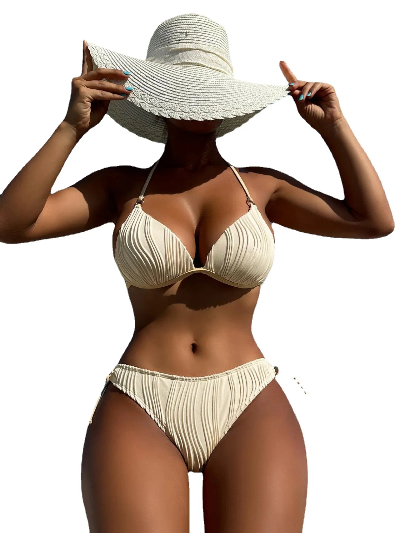 2023 Women Triangle Wrapped Leopard Swimsuit 2-piece Lace-up Hot Bikini Set Ladies Sexy Halter Swimwear Pushup
2023 Women Triangle Wrapped Leopard Swimsuit 2-piece Lace-up Hot Bikini Set Ladies Sexy Halter Swimwear Pushup
