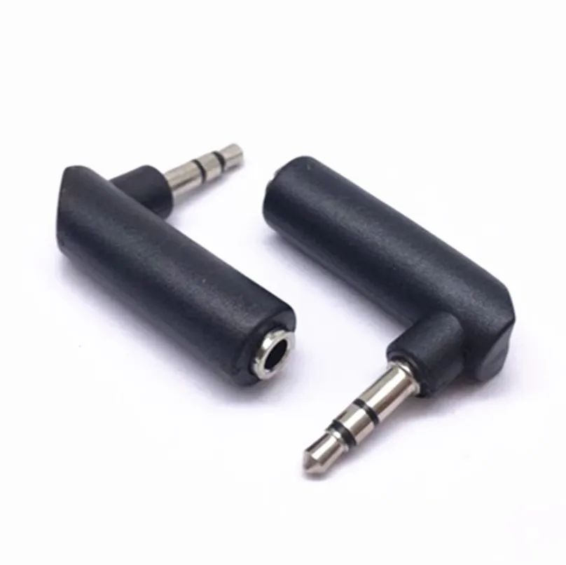 3.5mm Nickel-plated Audio Jack Adapter Right Angle Male To Female Elbow 90° Extension Adapter AUX Connector Phone Plug Stereo
3.5mm Nickel-plated Audio Jack Adapter Right Angle Male To Female Elbow 90° Extension Adapter AUX Connector Phone Plug Stereo
