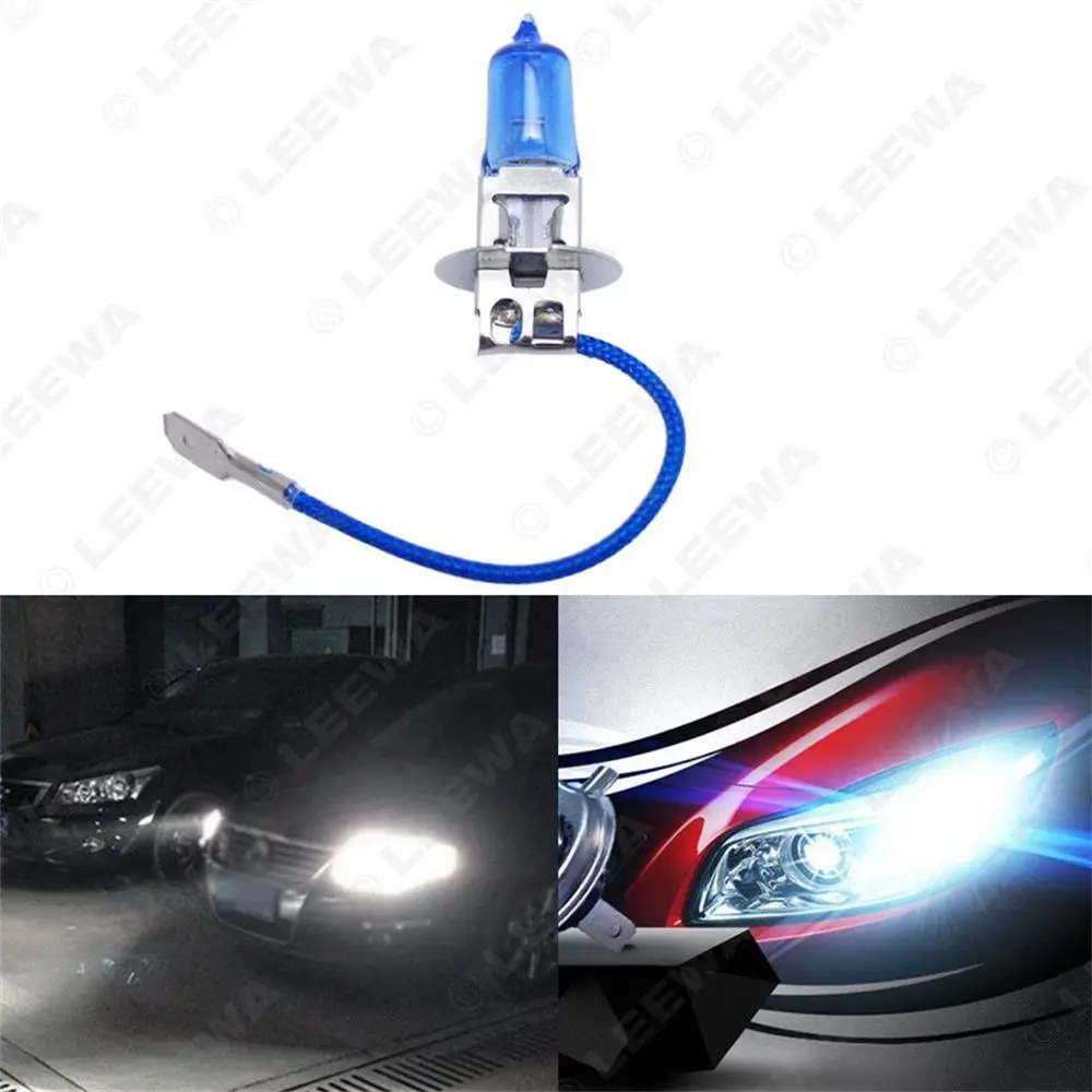 1PCS 6000K Xenon halogen H1 H3 LED Headlights White headlights 100W 12V Super bright automotive fog lights 
1PCS 6000K Xenon halogen H1 H3 LED Headlights White headlights 100W 12V Super bright automotive fog lights