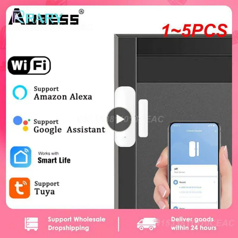 Смарт-датчик двери Tuya Wi-Fi/Zigbee, инфракрасный датчик открытия и закрытия дверей, охранная система, управление через приложение, 1-5 шт.
Смарт-датчик двери Tuya Wi-Fi/Zigbee, инфракрасный датчик открытия и закрытия дверей, охранная система, управление через приложение, 1-5 шт.